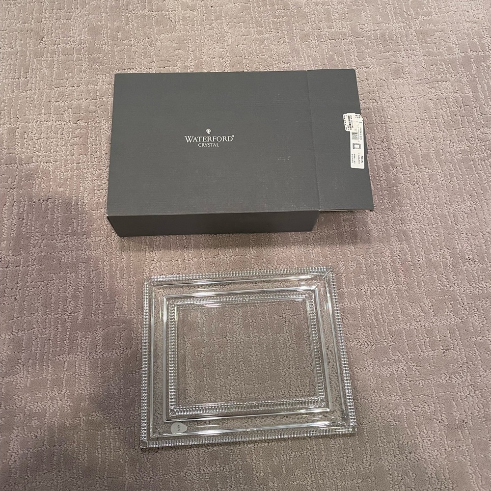 5 x 7, Waterford Glass Crystal Picture frame